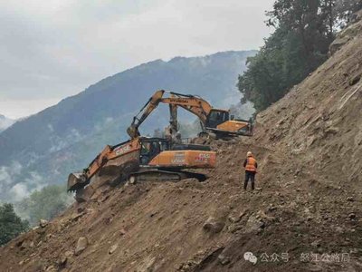 獨龍江公路臨時便道已搶通